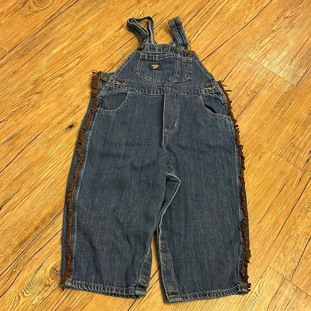 COPY - Osh Kosh Denim Bibs Size 24M
